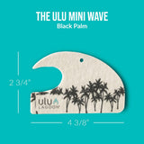 ulu Lagoon Hanging Car Air Freshener | Tropical Beach Coconut Surf Wax Scent Mini Wave | Long Lasting Car Freshener, Closet and Beyond | Made In USA |