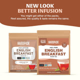 HANDPICK, English Breakfast Tea Loose Leaf (340g/12oz) Strong, Robust, High Caffeine Black Tea Loose Leaf | Non-GMO | Resealable, Ziplock Pouch | Brew