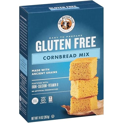 King Arthur Flour Mix,Gf Cornbread 14 Oz (Pack of 6)