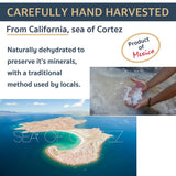 All Goods Sea Salt - Fine Grain, 16 oz, 100% Natural, Hand-Harvested, Rich in Essential Minerals, 30% Less Sodium, Kosher, Unrefined.