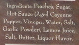 Captain Rodney's Black Label Peach BBQ Sauce - 12 Fl Oz