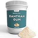 9.6 oz Food-Grade Xanthan Gum Powder, Pure Xanthan Gum for Baking Gluten Free, Xanthan Gum Thickener Suitable for Making Ice Cream, Cake, Yogurt