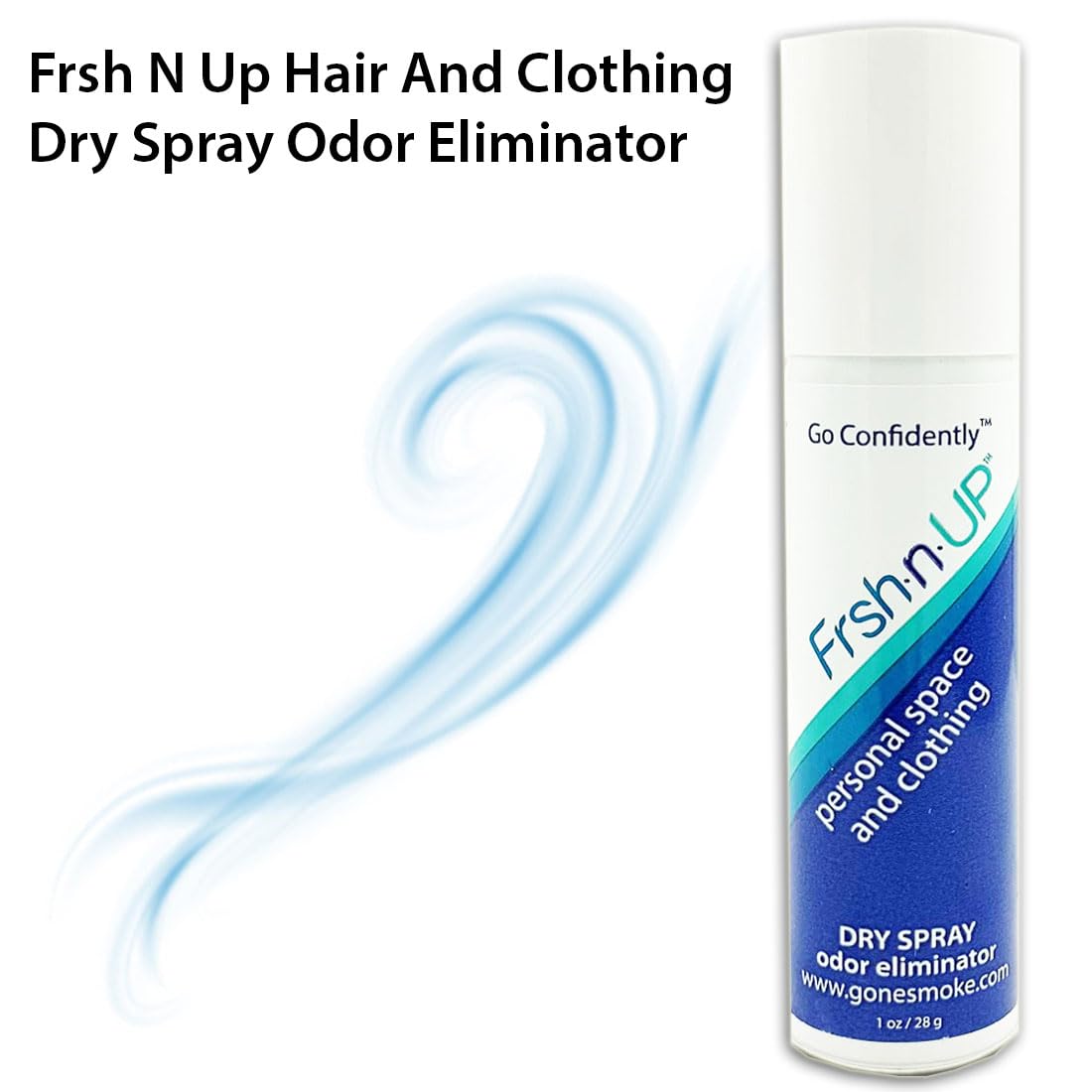 Frsh N Up Hair And Clothing Dry Spray Odor Eliminator Without Shower Fresh Smelling Hair And Clothes (1 Oz)