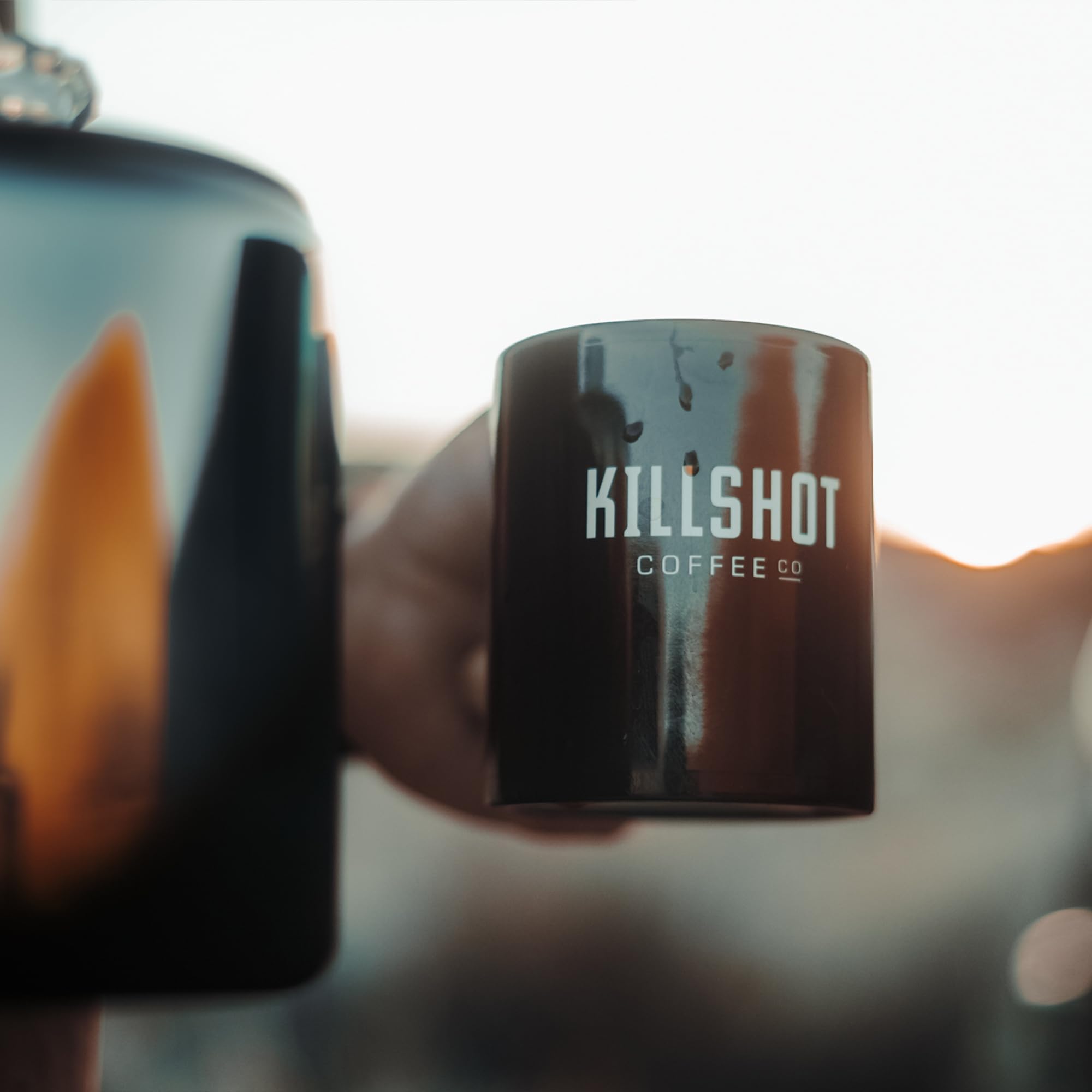 Killshot Coffee Whole Bean - 12 Ounce Bag, Medium Roast (12 oz, Bird Dog Blend)