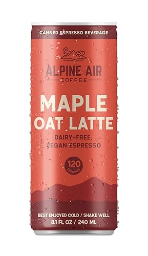 Maple Oat Latte - 8.1oz can - 12 pack