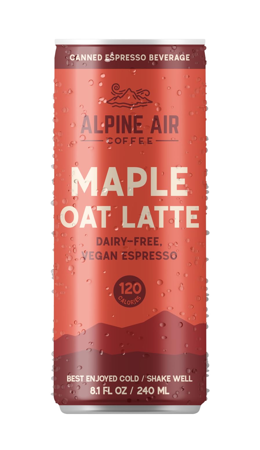 Maple Oat Latte - 8.1oz can - 12 pack