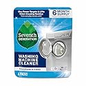 Seventh Generation Washing Machine Cleaner 6 Count Free & Clear Targets Odor-Causing Residue Powered by Oxy Power 4.2 oz