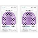 remodeez Trash Can Deodorizer and Odor Eliminator, Activated Charcoal Bags, Charcoal Air Purifiers, Odor & Moisture Absorber (2pack)