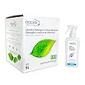 Excelsior HE Laundry Detergent Liquid Fresh Scent Concentrated 333 Loads 5 Liter With Natural Stain Remover, High Efficiency Washing Detergent Laundry