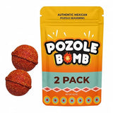 CHILEMOY Pozole Bombs VALUE-PACK | Authentic Mexican Pozole Seasoning | Pozole Bomb Balls for Soups, Stews, Traditional Pozole, Tacos, and More |