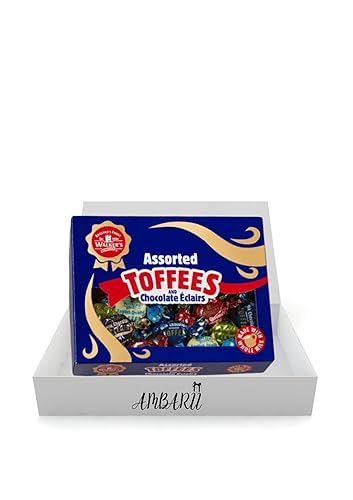 Walker's Nonsuch Assorted Toffee and Chocolate Eclairs Gift Box, 350g