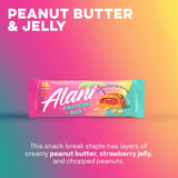 Alani Nu Protein Bars PEANUT BUTTER & JELLY | High Protein Gluten-Free Bars | 16g Protein | Low-Sugar (11G) Low-Carb Healthy Snacks | 12 Individually