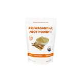 Cherie Sweet Heart Organic Ashwagandha Root Powder, 8oz Resealable Bag 227g