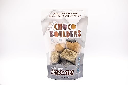 Chocoboulders Chocorocks Kimmie Candy mixed (silver/gold/bronze) 14oz Bag, Big