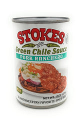Gluten Free Pork Ranchero Sauce, 3 Pack, Stokes, Green Chile & Tomato Based