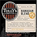 Tully's Coffee Hawaiian Blend Coffee Keurig Single-Serve K-Cup Pods, Medium Roast, 10 Count