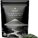 Amazonian Treasure Organic Guayusa Loose Leaf Tea, 16 OZ (1LB), Smooth Energy Boost, Alternative to Coffee & Yerba Mate, 60 mg Caffeine per Serving.