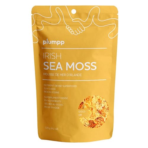 Plumpp Gold Irish Sea Moss, 120 GR
