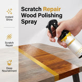 AprYew Beeswax Wood Polish Spray, 2026 New Bee Wax Furniture Polish and Cleaner Natural Wood Polish Spray for Living Rooms,Kitchens,Wood Furniture