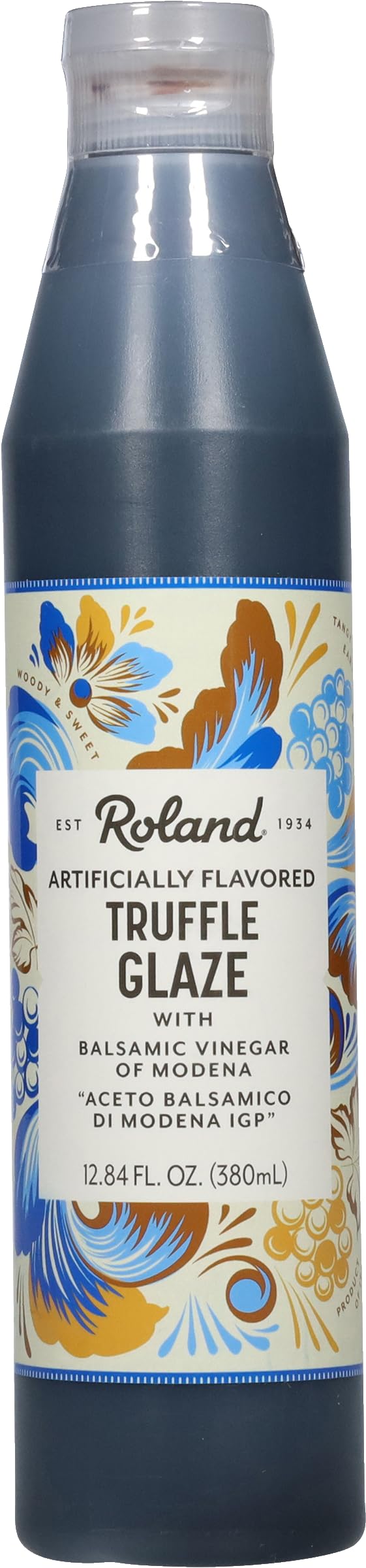 Roland Foods Truffle Glaze With Balsamic Vinegar of Modena, Specialty Imported Food,12.84 Ounce Bottle, Pack of 1
