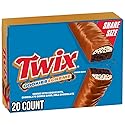 TWIX Cookies & Creme Chocolate Cookie Bar Candy, 4 To Go Size 2.87-Ounce (Pack of 20)
