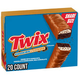 TWIX Cookies & Creme Chocolate Cookie Bar Candy, 4 To Go Size 2.87-Ounce (Pack of 20)