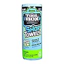 Sellars 54400 ToolBox Z400 Shop Recycled Disposable Towel, 11" Length x 9.4" Width, Blue (30 Rolls of 55 Sheets)