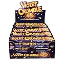 Violet Crumble Chocolate Bars - 20 Count Box - Honeycomb Toffee Covered in Rich Chocolate - Made in Australia