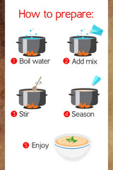 Harmony House Backpacking Soup and Chili Kit (Unseasoned) - 18 Count Variety Pack, Resealable Zip Pouches, For Cooking, Camping, Emergency Supply