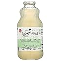 Lakewood Organic Pure Whole Leaf Aloe, 32 Ounce (Pack of 6)