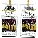 Hawaiian Isles Kona Coffee, 10% Kona Blend Gourmet Coffee, Vanilla Macadamia Nut, Ground (2 Pack)