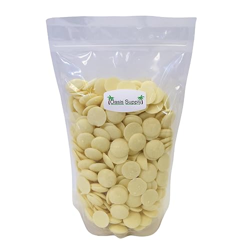 Oasis Supply Merckens White Chocolate Melting Wafers - Original White Candy Coating for Baking, Molding, Dipping, Drizzling & Candy Making - No