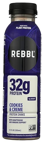 Rebbl Cookies & Creme Protein Shake, 12 FZ