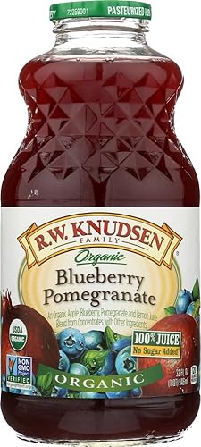 R.w. Knudsen Organic Juice - Blueberry Pomegranate - Case Of 6-32 Fl Oz