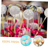PAMINGONO 20pcs Clear Chocolate Holder Case with Lid Plastic Candy Packaging for Bouquets for Valentine Day and Special Occasions