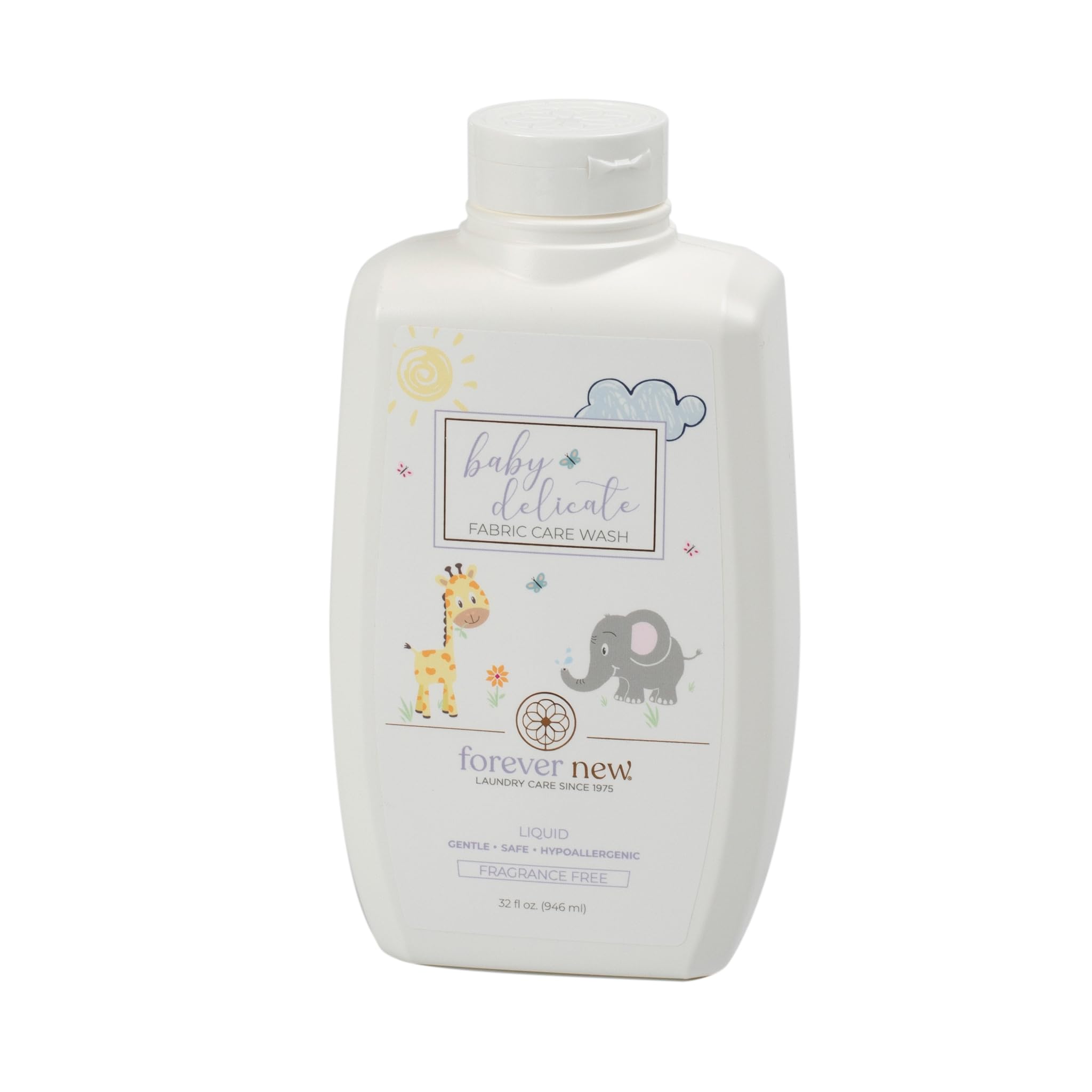 Forever New Baby Liquid Detergent - Fragrance Free, 32 fl oz.