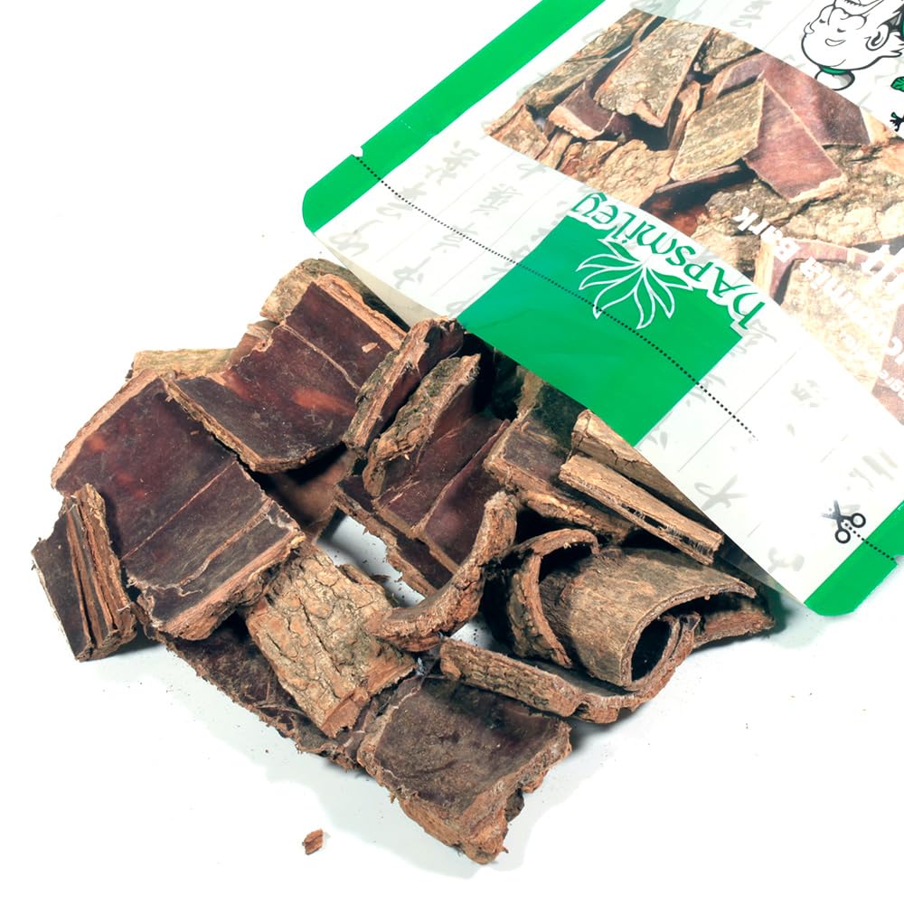 Hapsmiley Organic Eucommia Bark(Du Zhong/??), Wild-Crafted Dried Bulk Herbs 3.5 Oz (100 g)