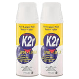 2R No Scent Spot Stain Remover 10 oz Spray - for Fabric and Upholstery - Stain Remover Clothes Laundry - Spray Wash Alternative - Pack of 2