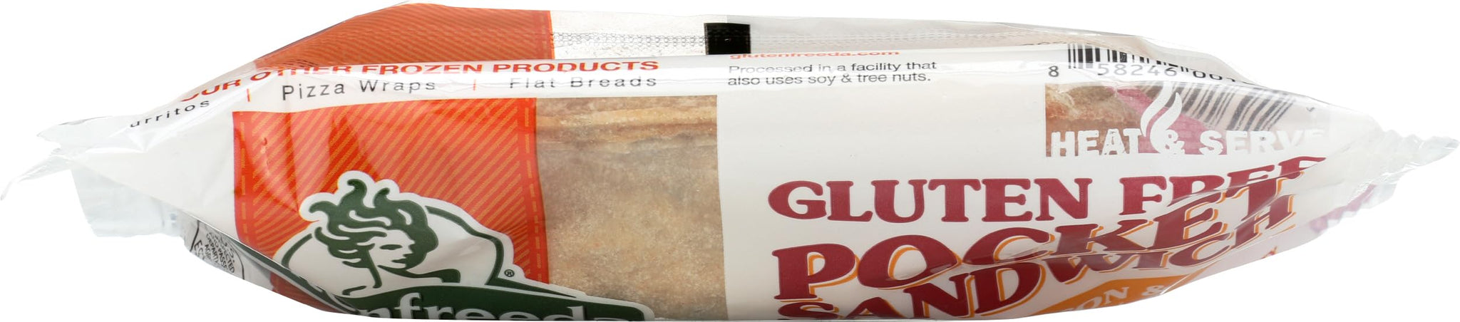 GLUTENFREEDA Pocket Sandwich Bacon & Egg, 4.5 OZ