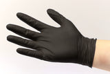 DENCO DISTRIBUTING, INC. Griptensity Diamond Nitrile Gloves - Black 7 MIL - Latex & Powder Free - 10 Boxes (Extra Large)