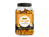 Bali's Best Ginger Chews, Tropical Mango Flavor, 1 Pound Jar, Individually Wrapped Soft Candy, Made with 100% Real Ginger, Digestive Health Support