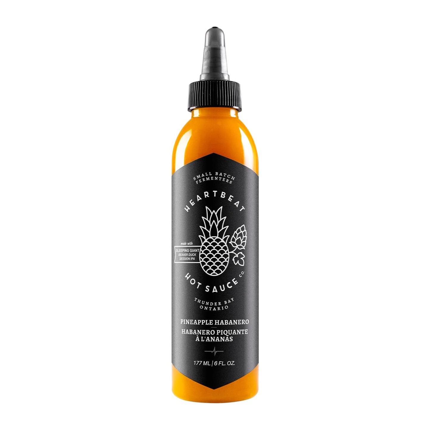 Heartbeat Hot Sauce Co. | Pineapple Habanero, 6 oz.