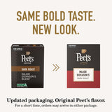 Peet's Coffee, Dark Roast Keurig K-Cup Pods, 100% Arabica Coffee - Major Dickason's Blend 32 Count (1 Box of 32 K-Cup Pods)