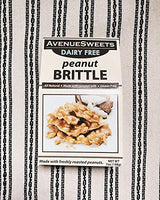 AvenueSweets - Handcrafted Old Fashioned Dairy Free Vegan Nut Brittle - 7 oz Box - Peanut