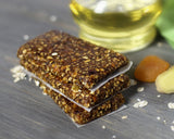 Oriole Gluten free Organic Granola Bar, Apricot & Ginger, 1.5 OZ bar ( pack of 10 bars)
