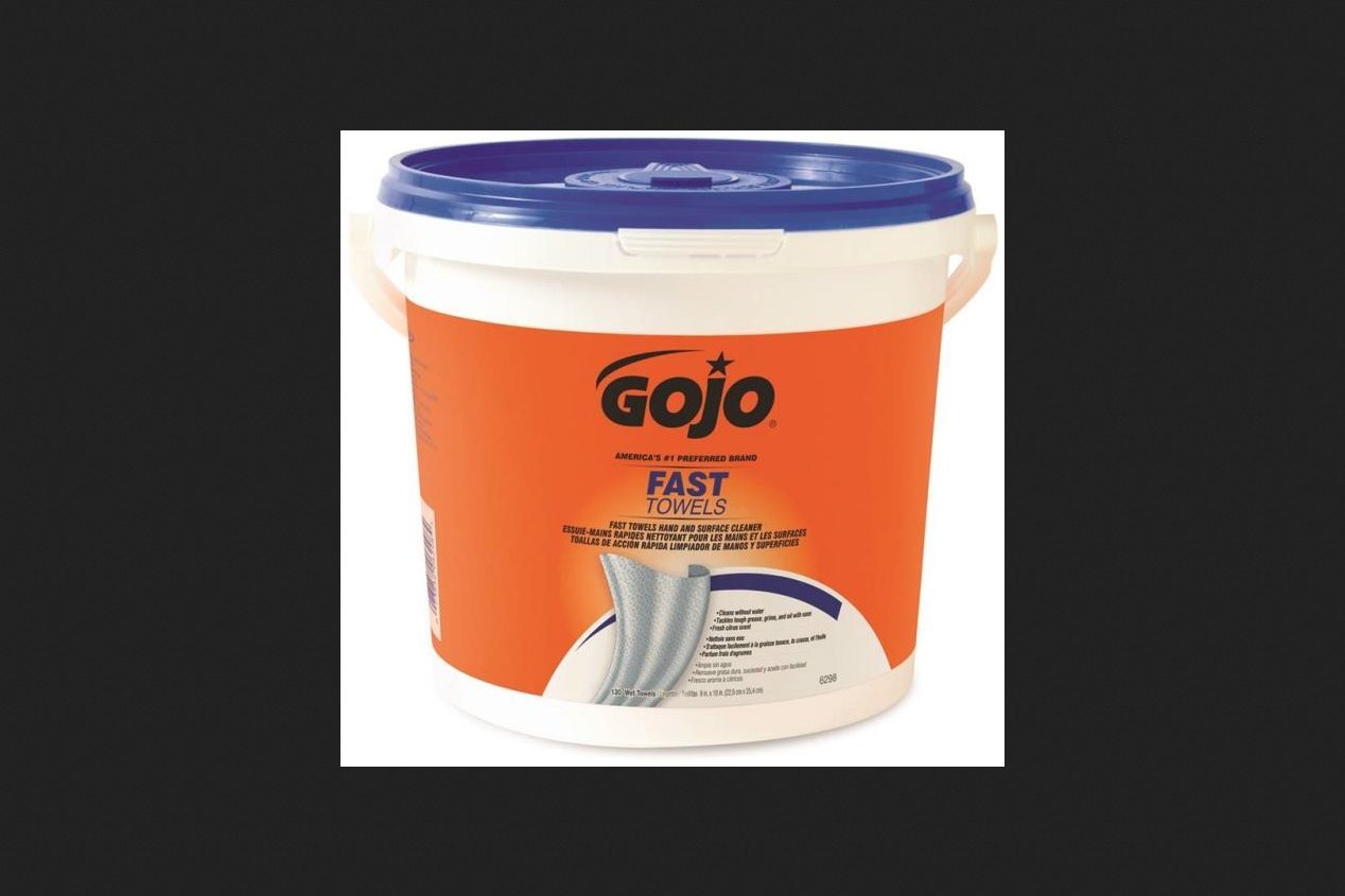 Hand Cleaning Towels - gojo Fast wipes130 Wipes/b [Set of 4]