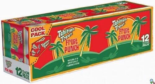 Tahitian Treat Soda, 12 oz (24 Cans)