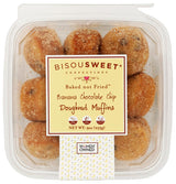 Bisousweet Confections Doughnut Muffin Banana Chocolate Chip, 9 Ounce