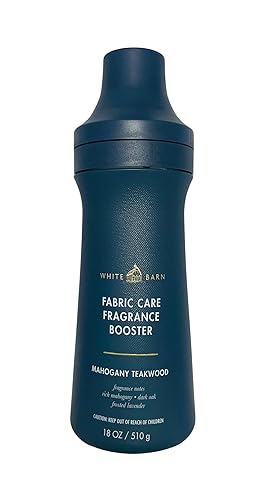 Bath & Body Works Mahogany Teakwood Fabric Care Laundry Fragrance Booster - 18 ounces Concentrated