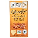Chocolove Almonds and Sea Salt in Dark Chocolate 3.2 oz each (3 Items Per Order)